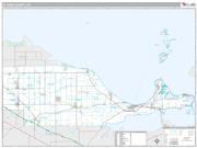Ottawa County, OH <br /> Wall Map <br /> Premium Style 2024 Map
