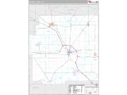 Wyandot County, OH <br /> Wall Map <br /> Premium Style 2024 Map