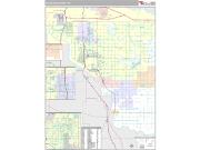 Cleveland County, OK <br /> Wall Map <br /> Premium Style 2024 Map