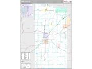 Grady County, OK <br /> Wall Map <br /> Premium Style 2024 Map