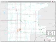 Noble County, OK <br /> Wall Map <br /> Premium Style 2024 Map