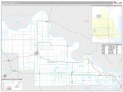 Pawnee County, OK <br /> Wall Map <br /> Premium Style 2024 Map