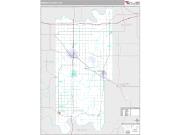 Seminole County, OK <br /> Wall Map <br /> Premium Style 2024 Map