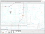 Washita County, OK <br /> Wall Map <br /> Premium Style 2024 Map