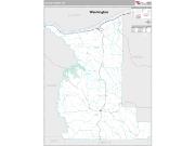 Gilliam County, OR <br /> Wall Map <br /> Premium Style 2024 Map