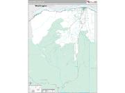 Hood River County, OR <br /> Wall Map <br /> Premium Style 2024 Map