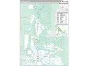 Klamath County, OR <br /> Wall Map <br /> Premium Style 2024 Map