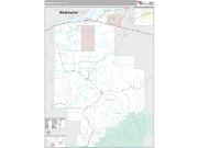 Morrow County, OR <br /> Wall Map <br /> Premium Style 2024 Map
