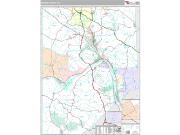 Beaver County, PA <br /> Wall Map <br /> Premium Style 2024 Map