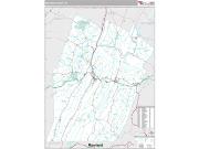 Bedford County, PA <br /> Wall Map <br /> Premium Style 2024 Map