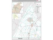 Franklin County, PA <br /> Wall Map <br /> Premium Style 2024 Map