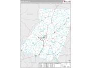 Indiana County, PA <br /> Wall Map <br /> Premium Style 2024 Map