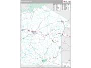 Jefferson County, PA <br /> Wall Map <br /> Premium Style 2024 Map