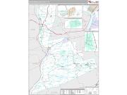 Northumberland County, PA <br /> Wall Map <br /> Premium Style 2024 Map