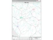 Potter County, PA <br /> Wall Map <br /> Premium Style 2024 Map