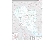 Colleton County, SC <br /> Wall Map <br /> Premium Style 2024 Map