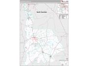 Lancaster County, SC <br /> Wall Map <br /> Premium Style 2024 Map