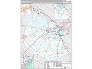 Lexington County, SC <br /> Wall Map <br /> Premium Style 2024 Map