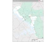 McCormick County, SC <br /> Wall Map <br /> Premium Style 2024 Map