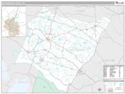 Williamsburg County, SC <br /> Wall Map <br /> Premium Style 2024 Map