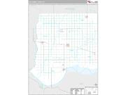 Bon Homme County, SD <br /> Wall Map <br /> Premium Style 2024 Map