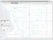 Campbell County, SD <br /> Wall Map <br /> Premium Style 2024 Map