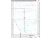 Deuel County, SD <br /> Wall Map <br /> Premium Style 2024 Map