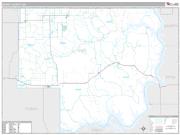 Dewey County, SD <br /> Wall Map <br /> Premium Style 2024 Map