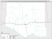 Jones County, SD <br /> Wall Map <br /> Premium Style 2024 Map