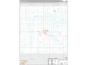 Lake County, SD <br /> Wall Map <br /> Premium Style 2024 Map