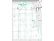 Lincoln County, SD <br /> Wall Map <br /> Premium Style 2024 Map