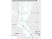 Union County, SD <br /> Wall Map <br /> Premium Style 2024 Map