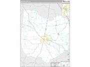Bedford County, TN <br /> Wall Map <br /> Premium Style 2024 Map