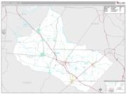 Crockett County, TN <br /> Wall Map <br /> Premium Style 2024 Map