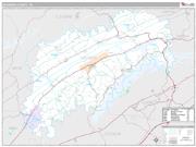 Grainger County, TN <br /> Wall Map <br /> Premium Style 2024 Map