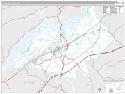 Hamblen County, TN <br /> Wall Map <br /> Premium Style 2024 Map