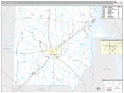 Henry County, TN <br /> Wall Map <br /> Premium Style 2024 Map