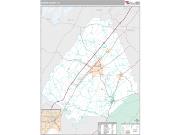 McMinn County, TN <br /> Wall Map <br /> Premium Style 2024 Map