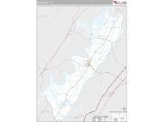 Meigs County, TN <br /> Wall Map <br /> Premium Style 2024 Map