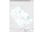Morgan County, TN <br /> Wall Map <br /> Premium Style 2024 Map