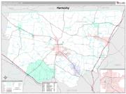 Robertson County, TN <br /> Wall Map <br /> Premium Style 2024 Map