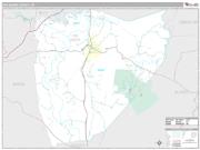 Van Buren County, TN <br /> Wall Map <br /> Premium Style 2024 Map