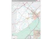 Washington County, TN <br /> Wall Map <br /> Premium Style 2024 Map