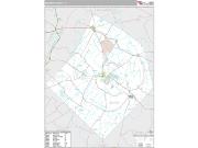 Bastrop County, TX <br /> Wall Map <br /> Premium Style 2024 Map