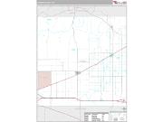 Carson County, TX <br /> Wall Map <br /> Premium Style 2024 Map