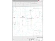 Crosby County, TX <br /> Wall Map <br /> Premium Style 2024 Map