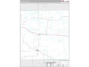 Dickens County, TX <br /> Wall Map <br /> Premium Style 2024 Map