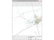 Ector County, TX <br /> Wall Map <br /> Premium Style 2024 Map