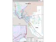 El Paso County, TX <br /> Wall Map <br /> Premium Style 2024 Map