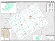 Falls County, TX <br /> Wall Map <br /> Premium Style 2024 Map